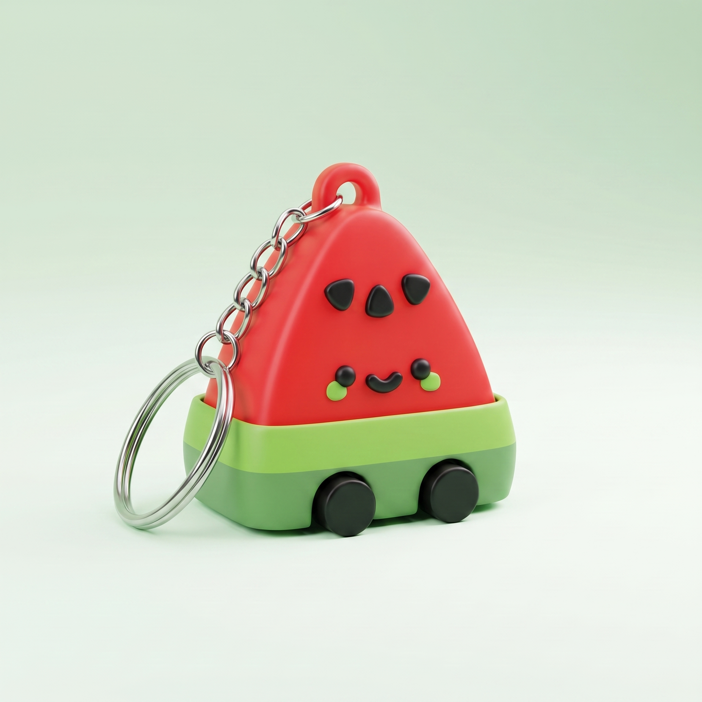 Watermelon Flexi Fidget Clicker Without Keychain